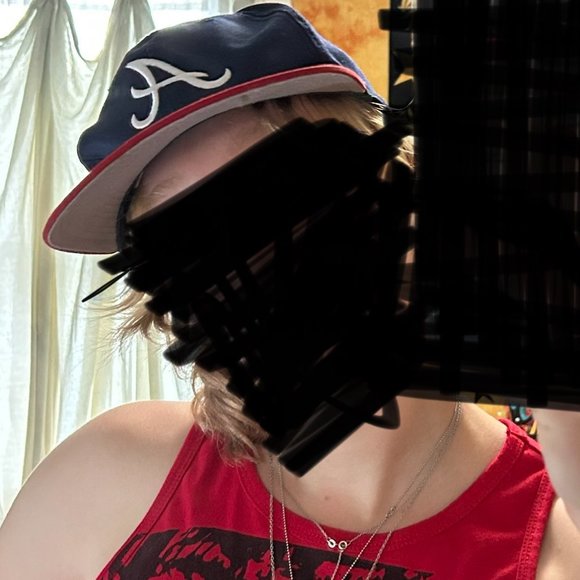 Swaggy Red 'A' Hat - Picture 3 of 4